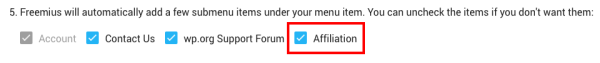 Freemius SDK Integration - Affiliate Form Activation