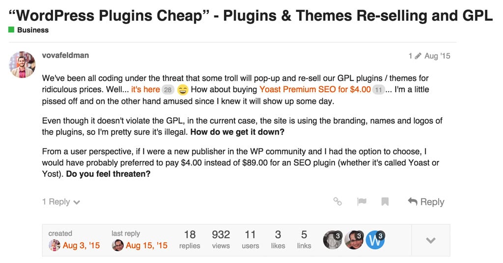 WPChat WordPress Plugin Resell GPL