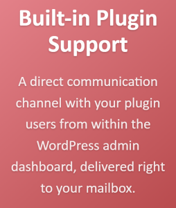 Built-in WordPress plugin support