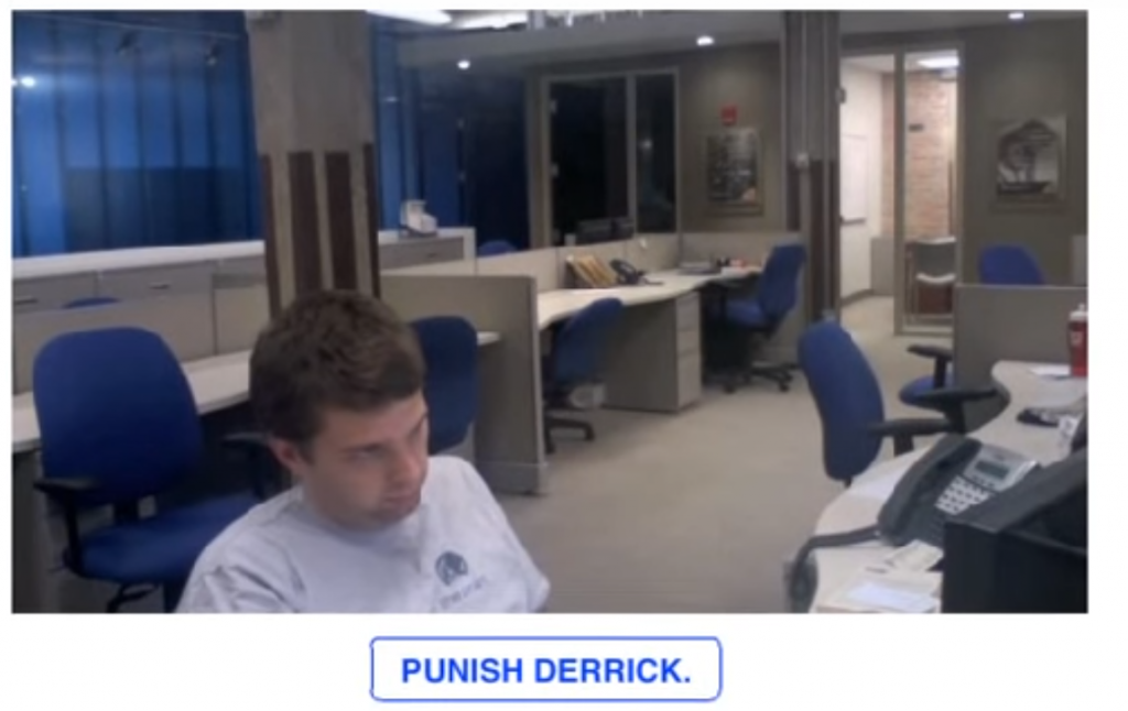 Groupon's famous Punish Derrick