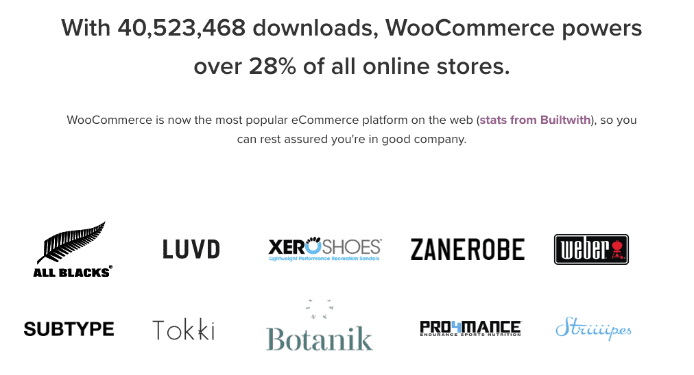 logo brand who use WooCommerce