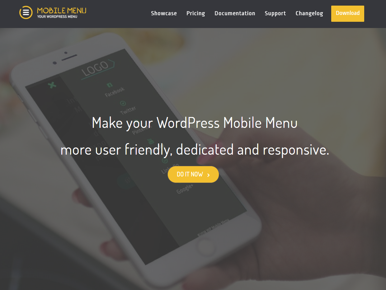 WP Mobile Menu homepage