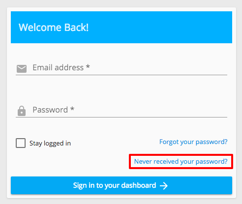 Freemius Users Dashboard - Never Received Your Password Link