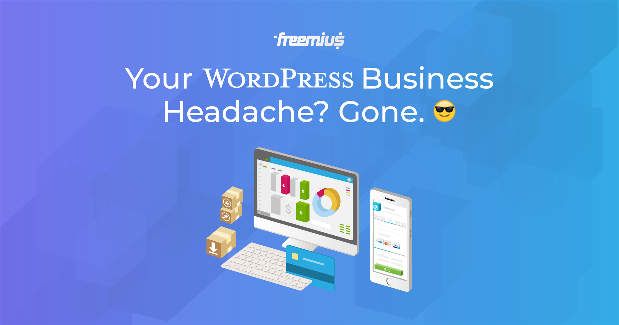 Selling through Freemius - your WordPress business headach gone