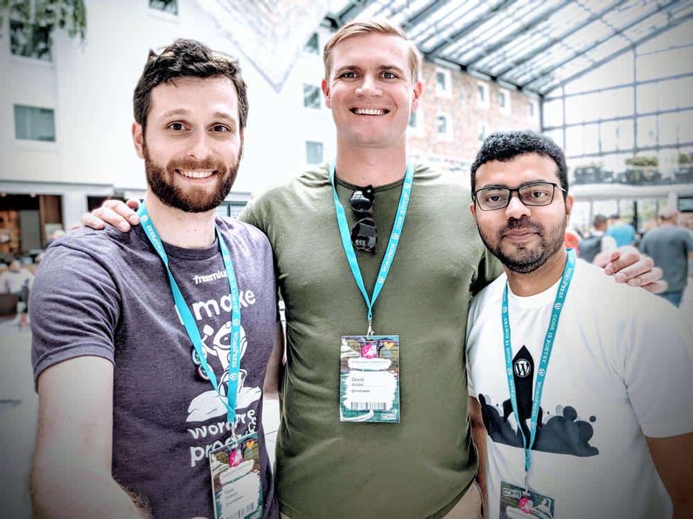 Devin from GiveWP and Asif from WeDevelopers