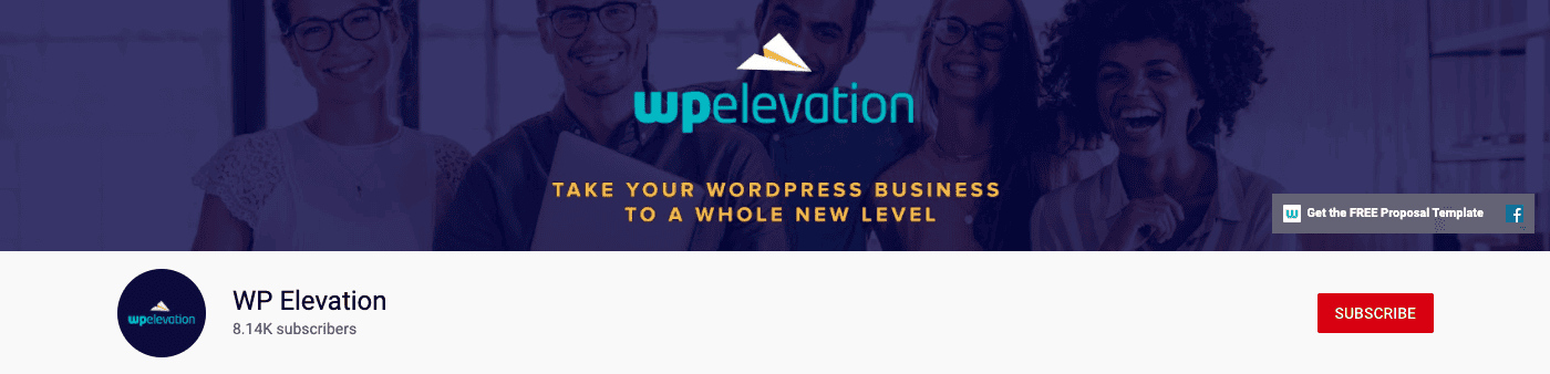 The WP Elevation YouTube Channel