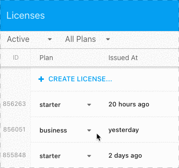 Changing License Plan - Freemius Developer Dashboard