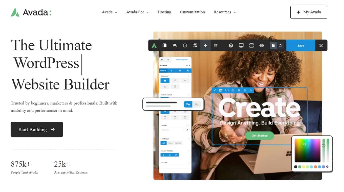 Avada WordPress theme