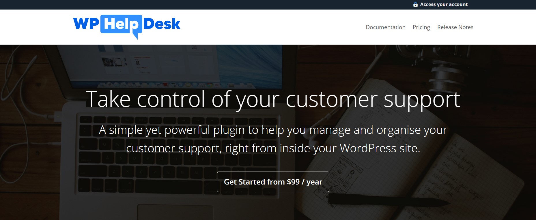 wp helpdesk pricing page