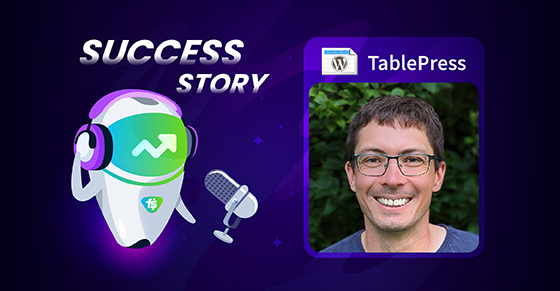 From a Baseball Fan’s Website to the Most Popular WordPress Table Plugin – The Success Story of TablePress