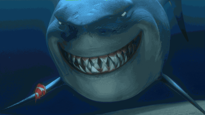 Big shark in 'Finding Nemo' saying "Hello" to Marlin in an article about BFCM.