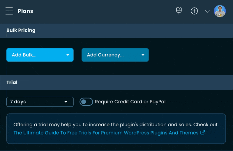 Freemius multi-currency support and pricing in the Developer Dashboard