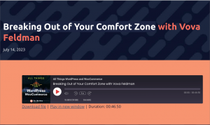 Breaking Out of Your Comfort Zone - DotheWoo with Vova Feldman