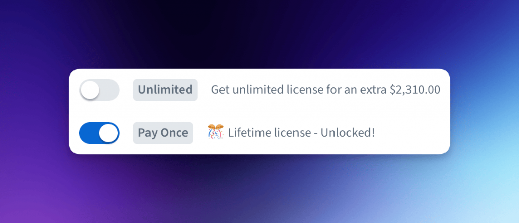 License and Billing Cycle upsells in Freemius Checkout
