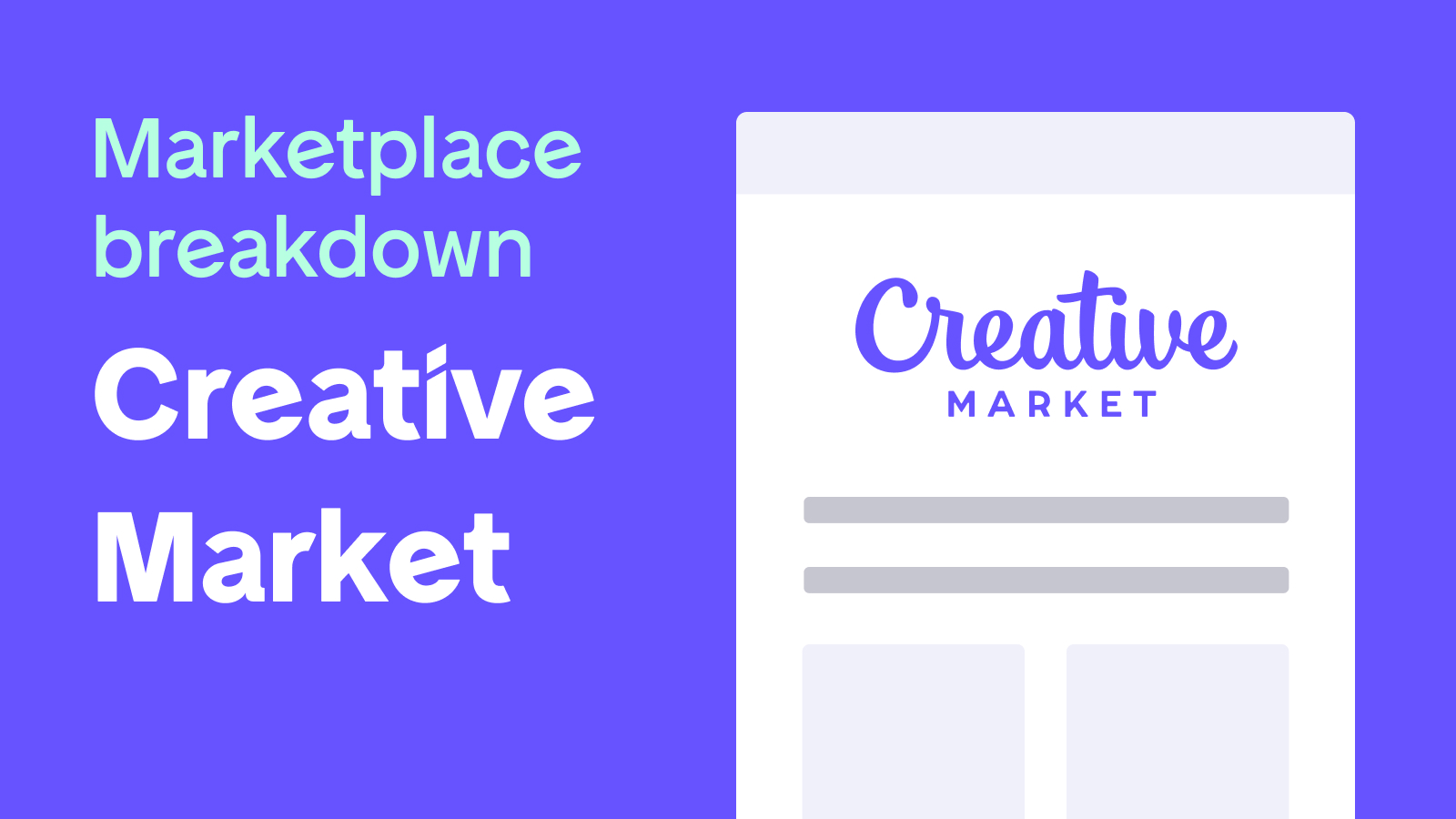 Creative Market: An Honest Breakdown for WordPress Product Makers