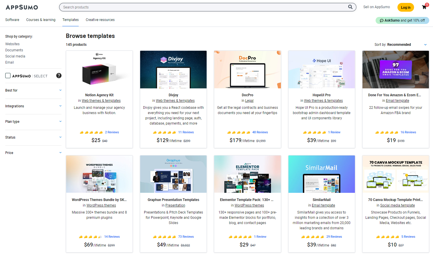 Deals on AppSumo