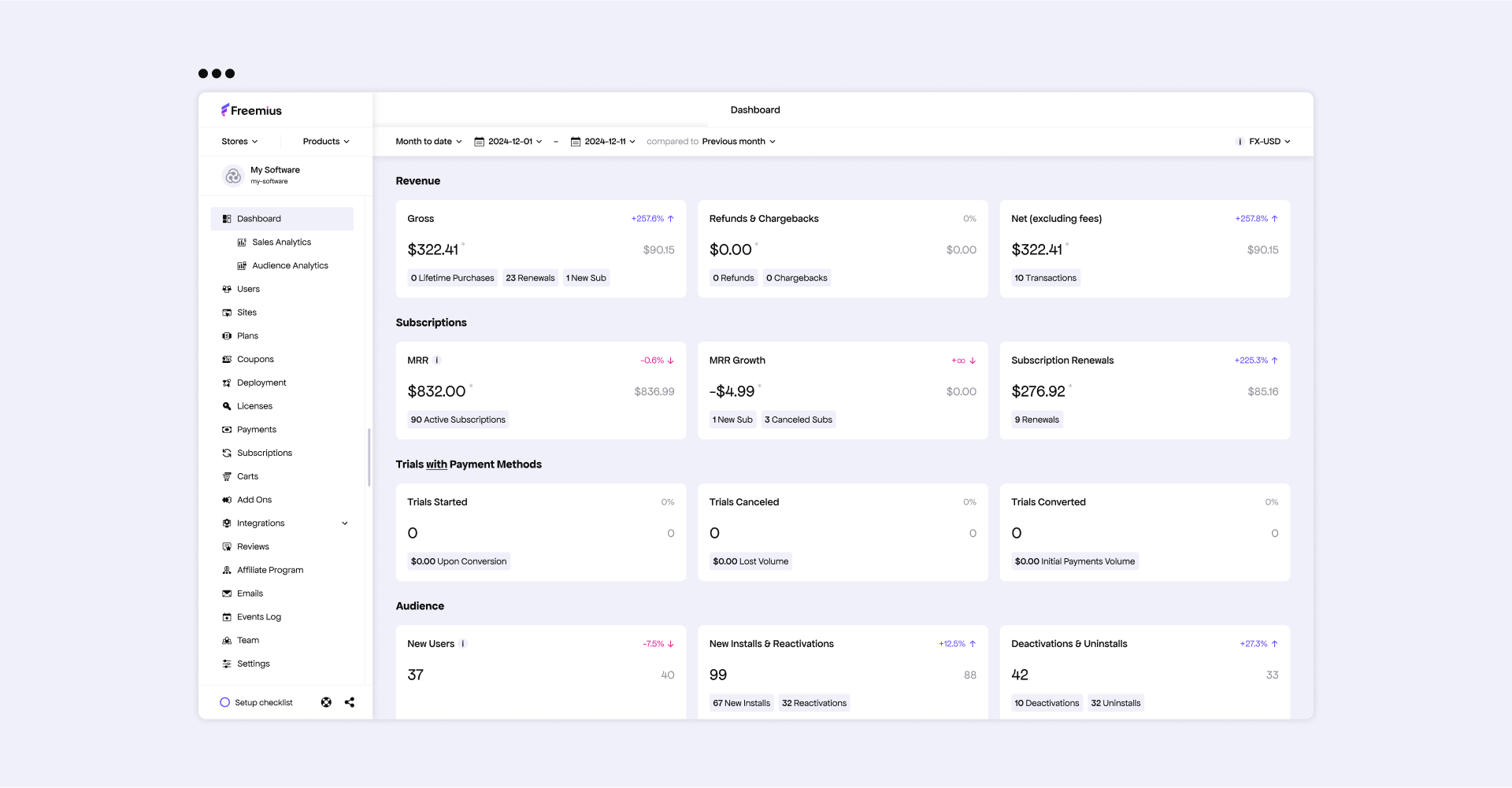 Freemius Developer Dashboard rebrand updates