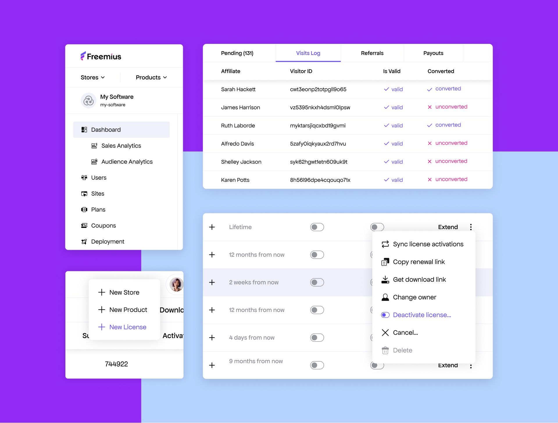 Freemius Developer Dashboard rebrand updates