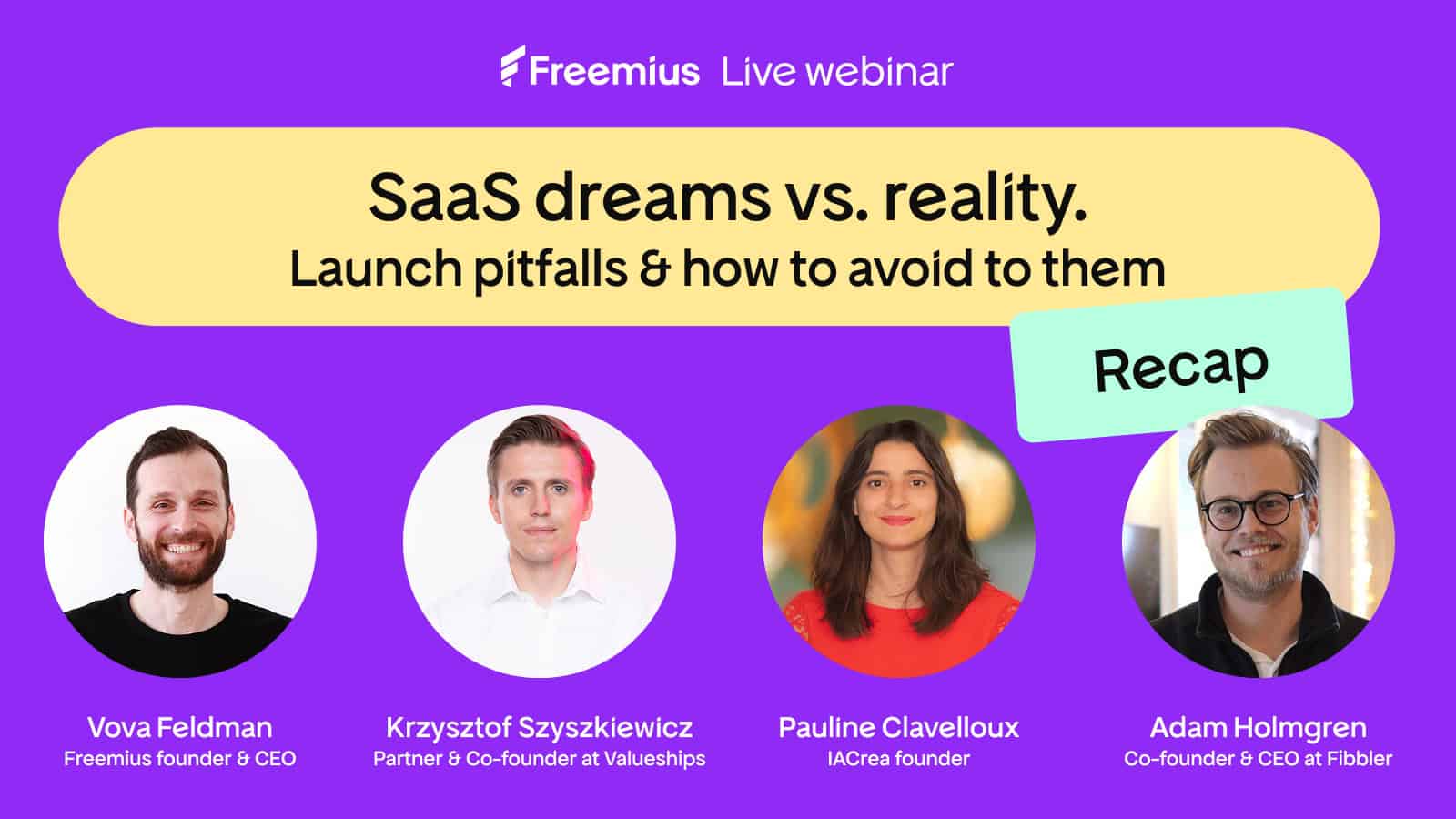 Before You Launch Your First SaaS: Watch This Webinar