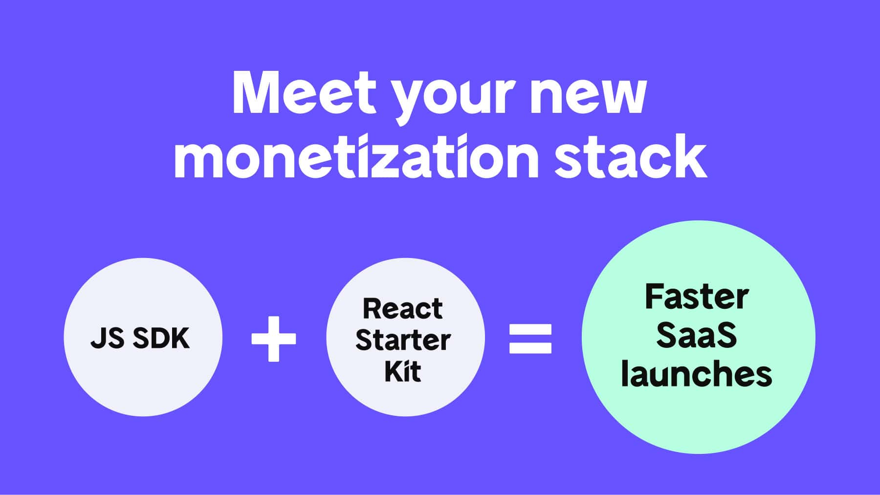 Release Notes: New JavaScript SDK & React Starter Kit, New Documentation Hub, and Custom Pricing Units