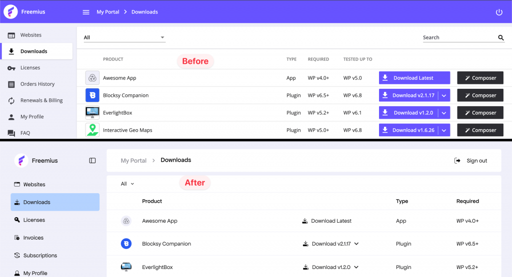 Better UI positioning