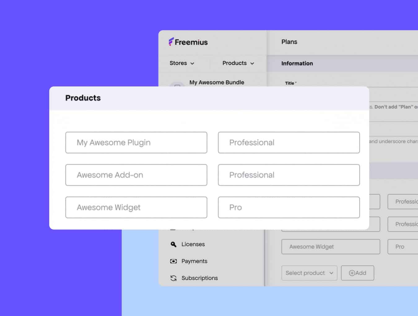 Creating a bundle product in Developer dashboard