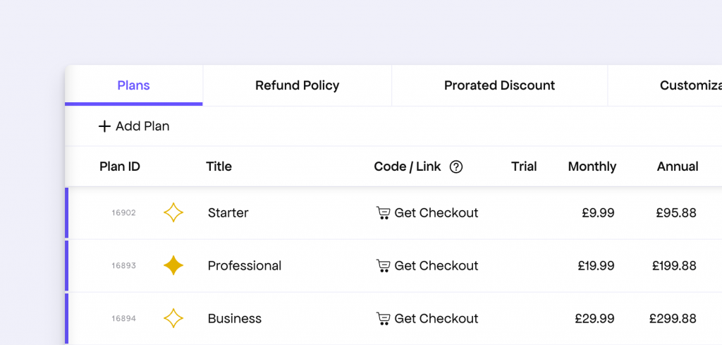 Freemius non USD plans