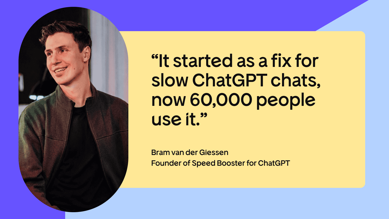 Speed Booster for ChatGPT: How a solo maker turned a frozen screen into a 60,000-user product