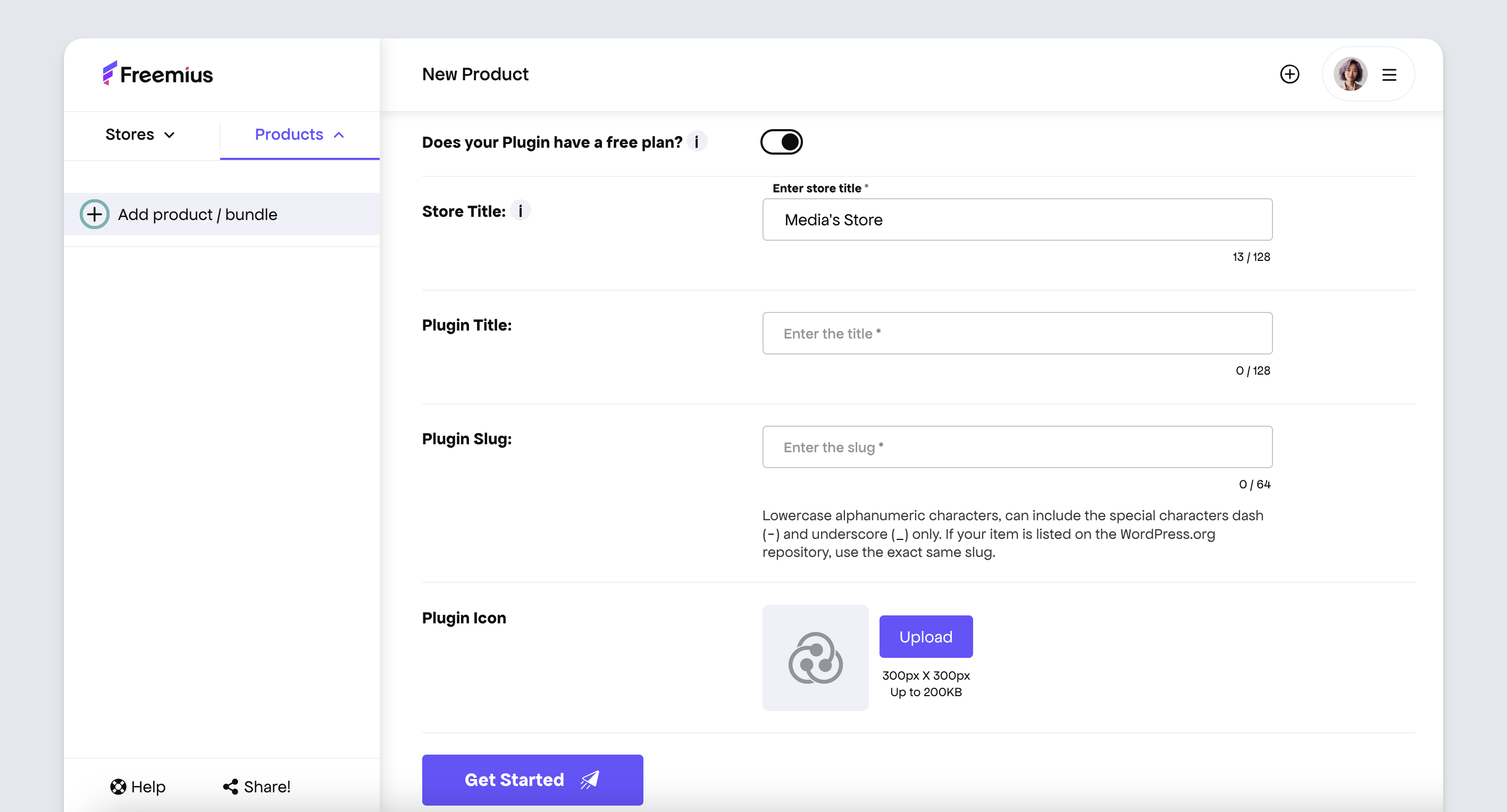 Basic product settings - Freemius Developer Dashboard