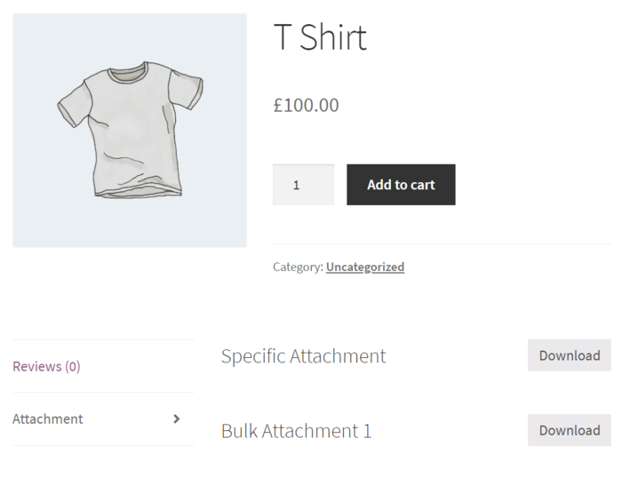 Product Attachment for WooCommerce