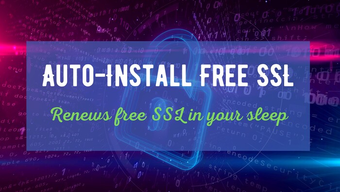 Auto-Install Free SSL