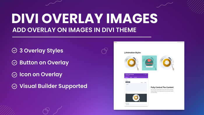 Divi Overlay Images Module