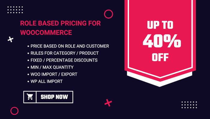 Role and Customer Based Pricing for WooCommerce
