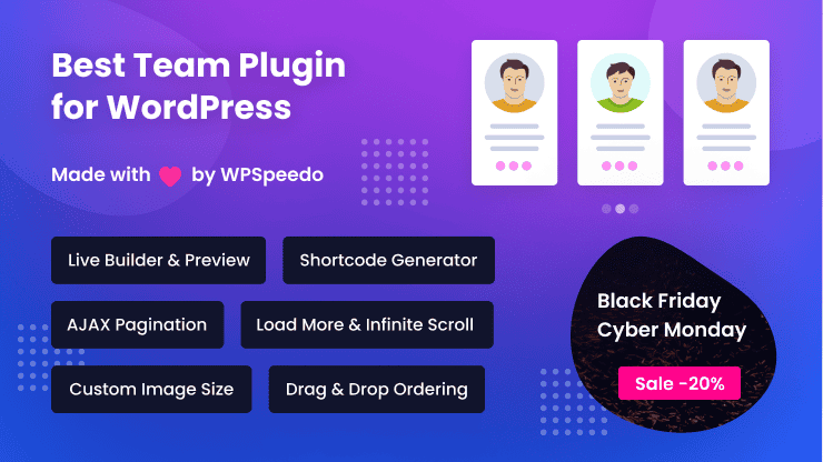 WordPress Team Showcase Plugin