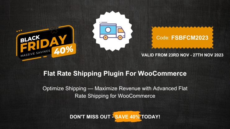 Advanced Flat Rate Shipping for WooCommerce