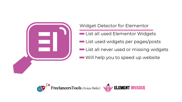 Widget Detector for Elementor Pro Features