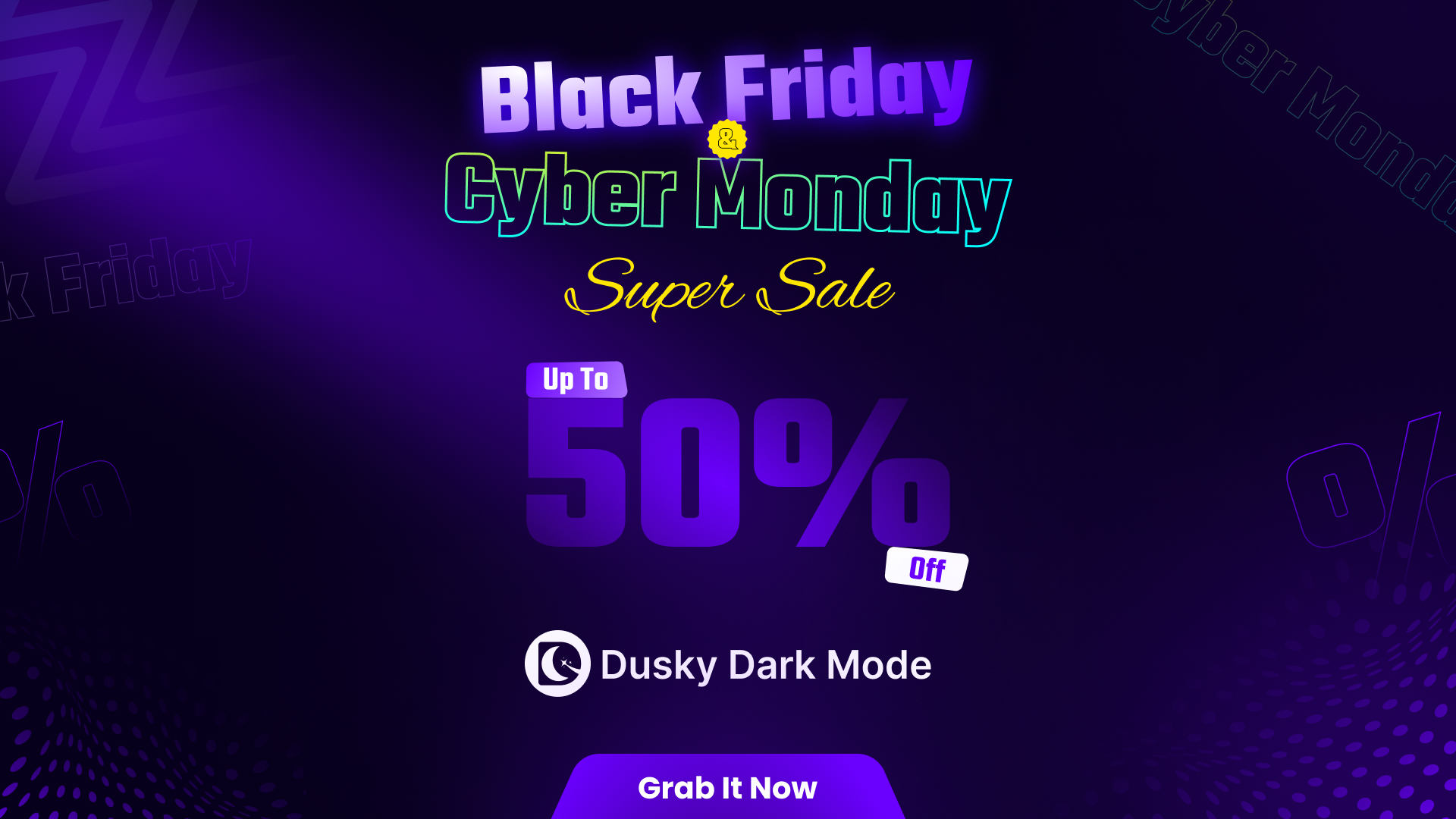 Dusky Dark Mode