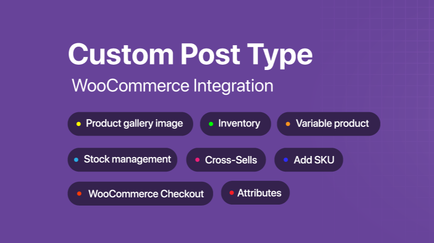 Custom Post Type WooCommerce Integration