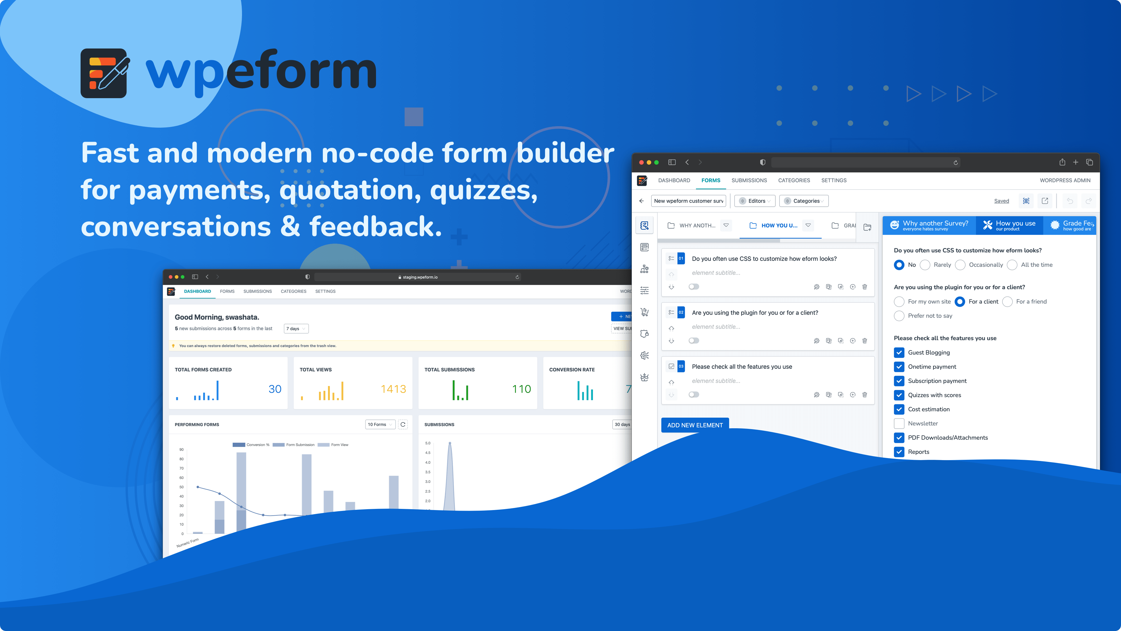 WPEForm WordPress Form Builder