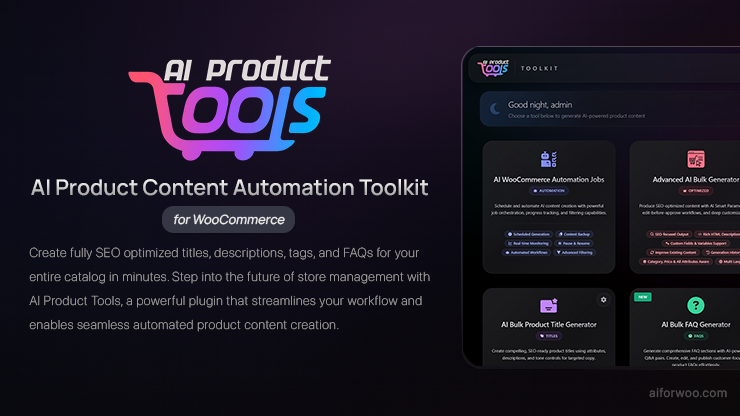 AI Product Tools for WooCommerce