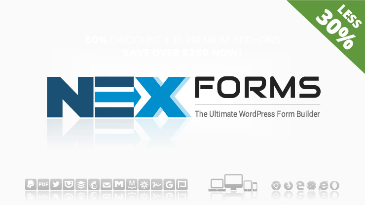 NEX-Forms - The Ultimate WordPress Form Builder