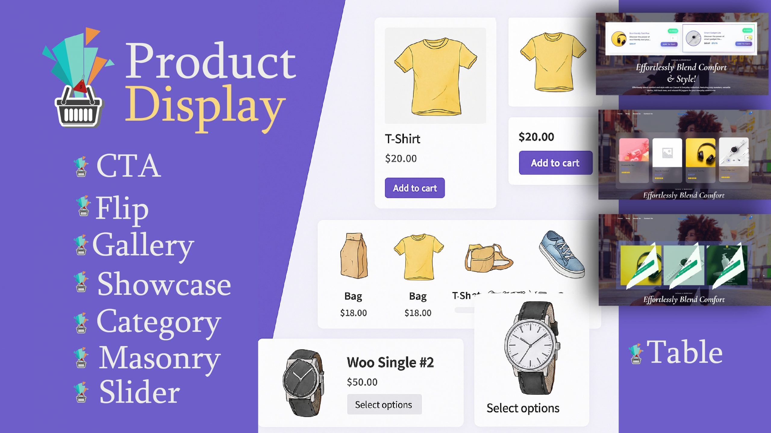 Product Display for WooCommerce