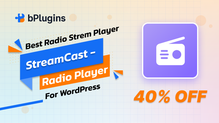 StreamCast Radio Player