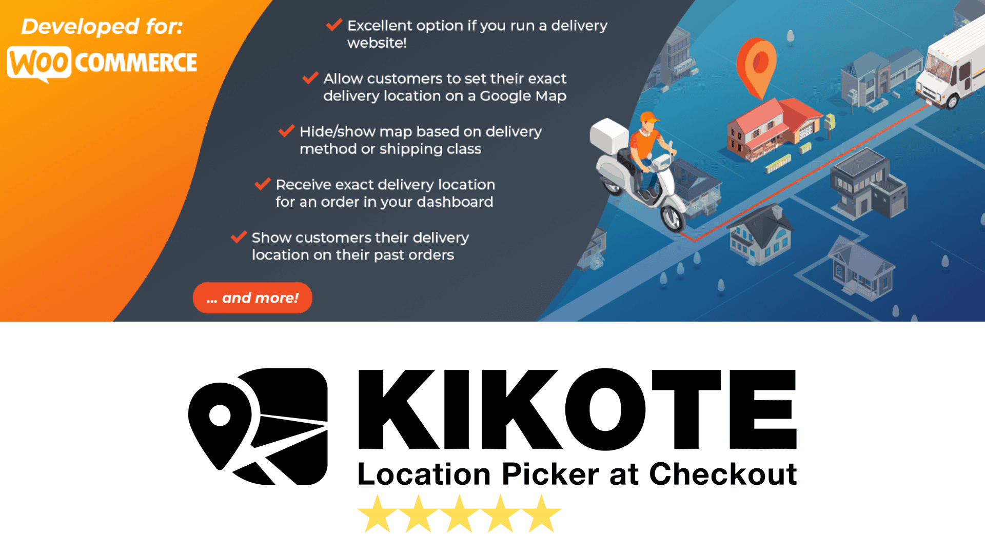 Kikote - Location Picker at Checkout