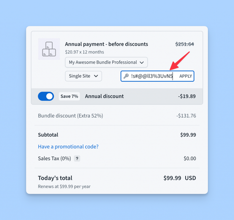 Freemius Dashboard - Bundle upgrade flow