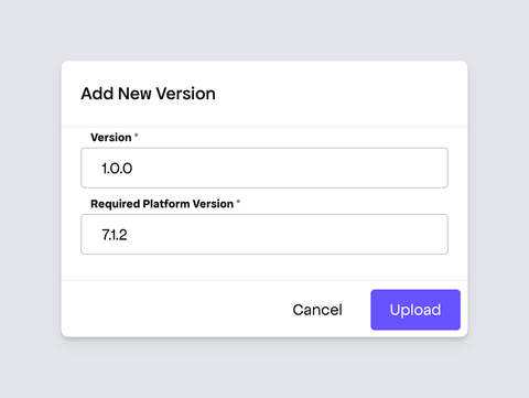 Freemius developer dashboard - Set Templates version and platform requirement