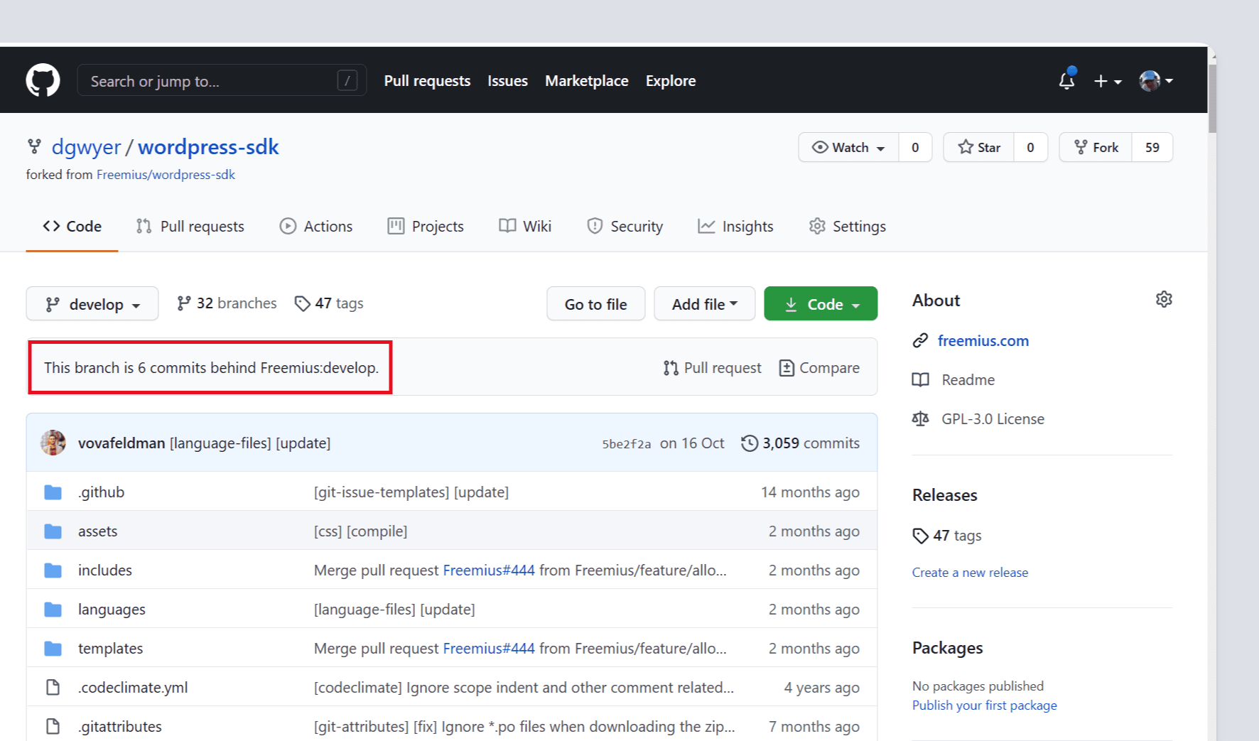 Keeping in sync with the SDK repository
