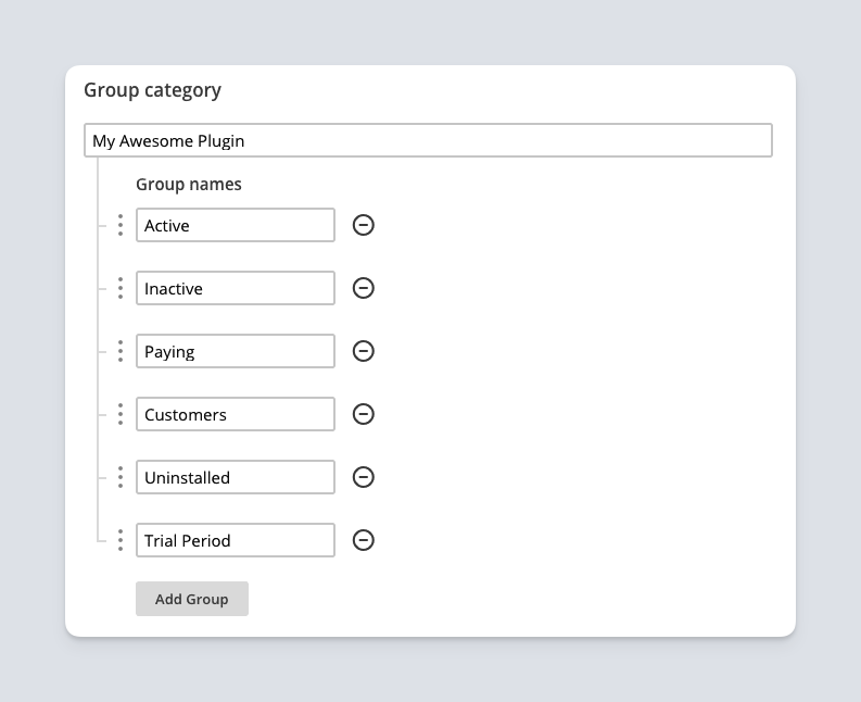 MailChimp Recommended Groups